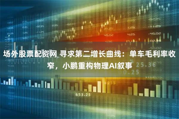 场外股票配资网 寻求第二增长曲线：单车毛利率收窄，小鹏重构物理AI叙事